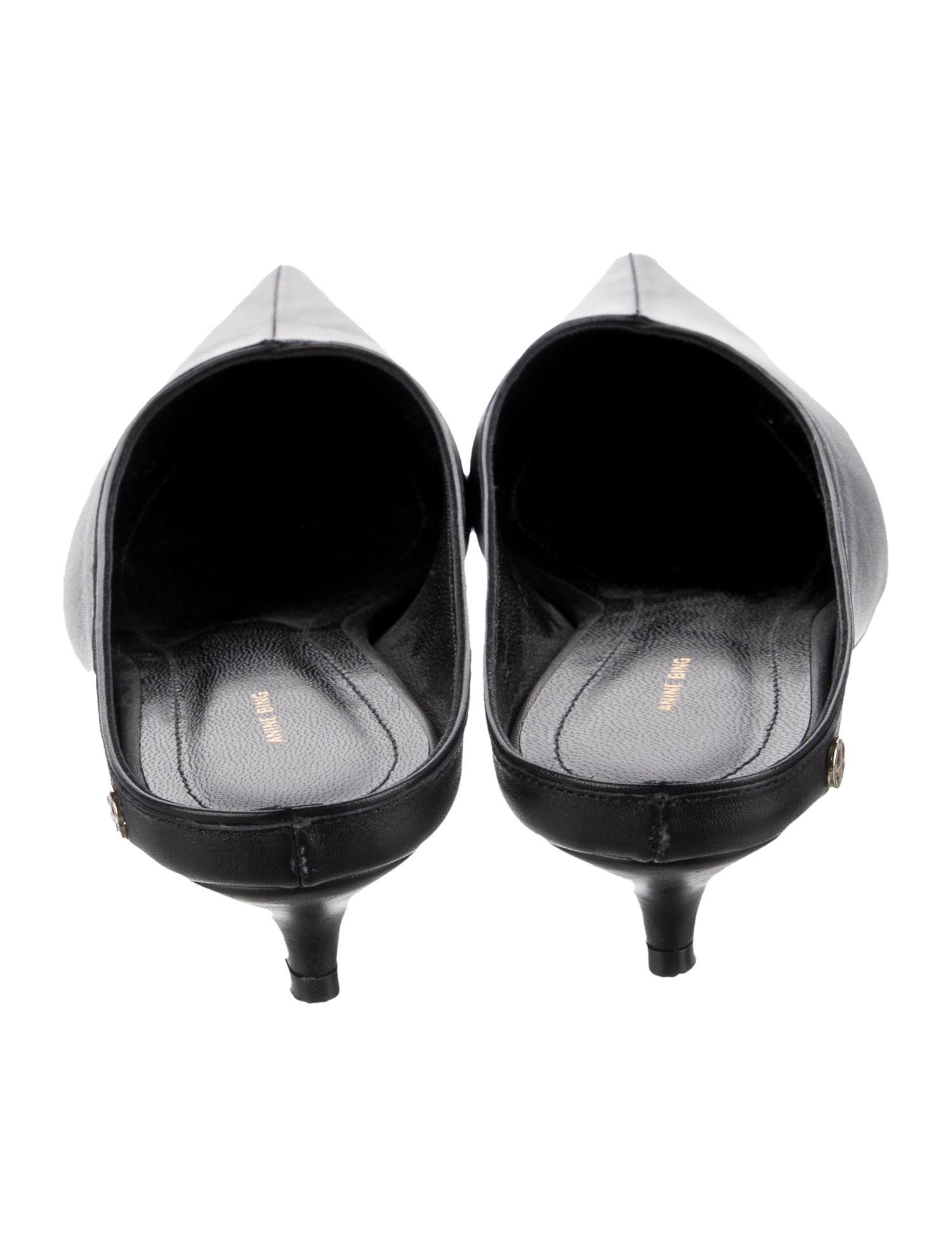 Anine Bing Leather Mules